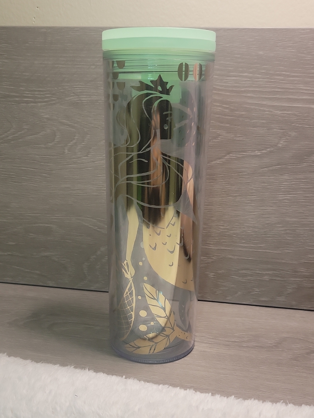 Starbucks 2020 Gold Mermaid Tumbler